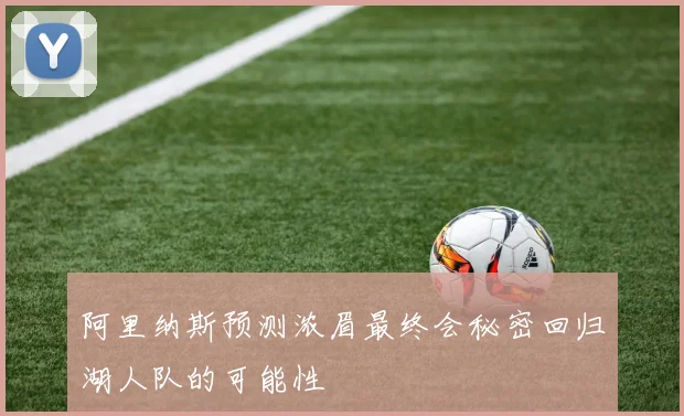 阿里纳斯预测浓眉最终会秘密回归湖人队的可能性